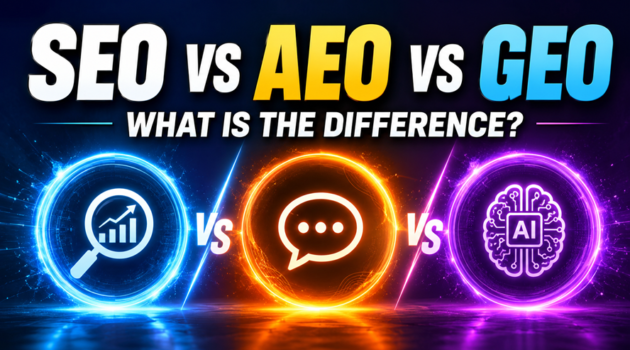 SEO vs AEO vs GEO What Is the Difference