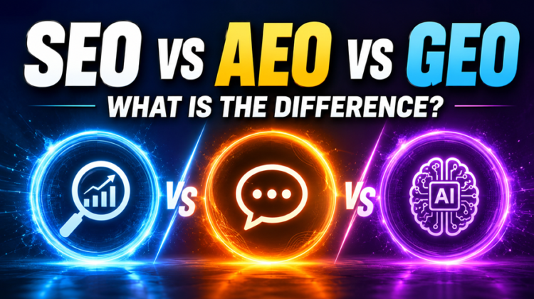 SEO vs AEO vs GEO What Is the Difference